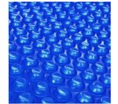 vidaXL Cubierta Solar De Piscina De Pe Redonda Y Flotante 250 Cm Azul