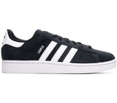 Adidas - Zapatilla Campus 2, Hombre, Core Black-White-White, 9 UK