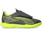 - Bota de fútbol Ultra 5 Play Cinta Adhesiva Turf Niño, Unisex, Matte Aged Silver-Yellow Alert-Puma Aged Silv, 2.5 UK