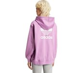 Adidas - Sudadera Trefoil Mujer, Mujer, Preloved Purple, S