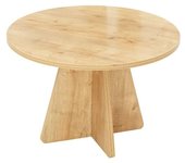 Dmora Mesa de café efecto madera roble 60x60  cm