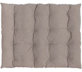 RNT by Really Nice Things Colchón de suelo de algodón taupe 120x100