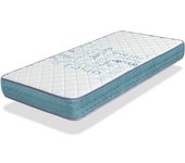 Dormissimo Colchón muelles y visco 90x140x18 cm azul