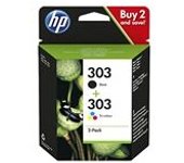HP 303 (3YM92AE) Pack ahorro negro + color
