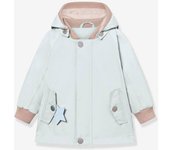 Chaqueta de entretiempo para bebé MATWALLY MINI A TURE azul pálido