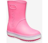 Botas de agua Crocband Rain Boot K CROCS™ para niño/a rosa claro liso