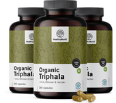HealthyWorld® 3x BIO Triphala 1500 mg, en total 720 cápsulas