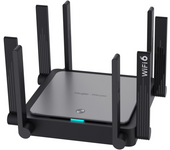 Ruijie Networks RG-EW3200GX PRO router inalámbrico Gigabit Ethernet Doble banda (2,4 GHz / 5 GHz) Negro
