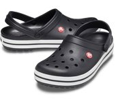Zapatillas de Crocs - Crocband Clog - EU 38-39 EU 45-46 - para negro-blanco