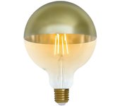 Bombilla LED Globo G120 Cúpula Oro E27 6W Equi.48W 600lm 2100K 15000H
 7hSevenOn Vintage