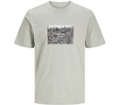 JACK&JONES 12273239 JCOTARMAC CAMO FRONT TEE SS CREW NECK Hombre Camiseta Top Polo TS 29577