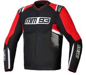 Alpinestars MM93 T-SPS Air V2 Chaqueta Textil Moto - Negro Rojo (L)