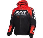FXR RRX 2025 Chaqueta impermeable de motocross - Negro Blanco Rojo (S)