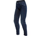 Dainese Denim Brushed Skinny Vaqueros de moto para damas - Azul (28)
