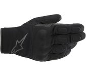 Alpinestars S Max Drystar Guantes de motocicleta impermeables - Negro Gris