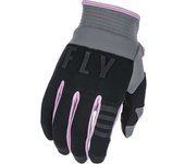 FLY Racing F-16 Guantes de motocross - Negro Rosa (M)