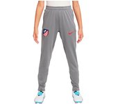 Nike - Pantalón largo Atlético de Madrid Training 2024-2025 Niño, Unisex, Flat Pewter-Noise Aqua- Crimson, L