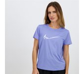 Nike One Swoosh - Azul - Camiseta Running Mujer talla L