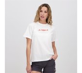 adidas Tx Logo - Blanco - Camiseta Trekking Mujer talla XS