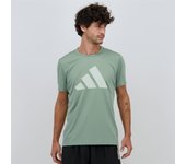 Camiseta adidas - Kaki - Camiseta Running Hombre talla M