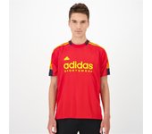 Camiseta adidas - Rojo - Camiseta Hombre talla XL
