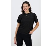 Reebok Burnout - Negro - Camiseta Fitness Mujer talla L