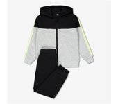 Chándal Felpa Up - Negro - Chándal Capucha Niño talla 4