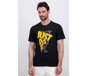 Nike Just Do It - Negro - Camiseta Algodón Hombre talla S