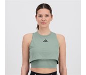 Camiseta adidas - Kaki - Camiseta Sin Mangas Mujer talla XS