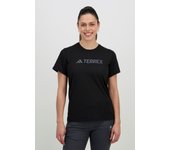adidas Mt Logo - Negro - Camiseta Trekking Mujer talla M