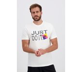 Nike Just Do It - Blanco - Camiseta Hombre talla XL