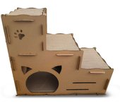 Catshion Escalera Grande Rascador de Cartón para gatos