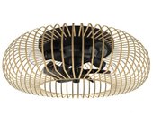 Cecotec EnergySilence Lampaero 600 Natural Whitewood Ventilador de Techo con Luz y Mando 20W