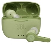 Auriculares JBL inalámbricos Bluetooth 5.0 Pure Bass con estuche de carga y micrófono verdes