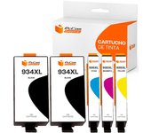Pccom Essential HP 934XL/935XL Cartucho Tinta Compatible Negro/Cian/Magenta/Amarillo Pack 5
