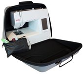 Bolsa para máquina de coser Alfa universal con bolsillo interior extraíble y gran capacidad