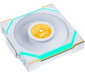 Lian-Li UNI FAN SL WIRELESS LCD 120 ARGB Ventilador Suplementario con Pantalla 120mm Blanco