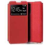 Cool Funda Flip Cover Liso Rojo para Xiaomi Redmi Note 11 Pro/Note 11 Pro 5G/Poco X4 Pro 5G