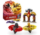 Lego Ninjago Spinjitzu Dragón: Set De Peonza Y Figuras De Juguete Para Niños De 6+ Años 71826