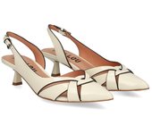 Bibi Lou Zapatos De Tacón Medio Mujer - Blanco Talla 37