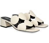 Bibi Lou Sandalias Con Tacón Mujer - Blanco Talla 37