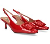 Bibi Lou Zapatos De Tacón Medio Mujer - Rojo Talla 38
