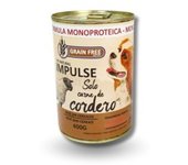 Comida Humeda para Perros IMPULSE Pate de Cordero Grain Free 24x400 grs