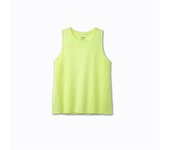 Camiseta de running brooks sprint free 2.0 mujer lt lime/interval