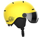 Casco de esquí y snow salomon orka visor vib amarillo/un fls sil