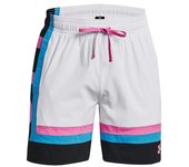 Pantalones de baloncesto under amour baseline woven short t ii wh