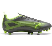 Botas de fútbol puma ultra 5 play fg/ag j infantil matte aged pla