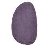 Tom Tailor Alfombra de baño de poliéster tuftado a mano - violeta 60x100 cm