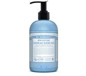 Jabón de Azúcar sin perfume (Savon au Sucre Bio sans parfum) 355 ml - Dr. Bronners
