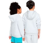 Nike - Sudadera Sportswear Club Fleece Niño, Unisex, Photon Dust-Dynamic Turq, L